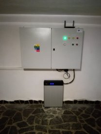 FVE 1f OFF-GRID systém s elektrocentrálou – foto 2