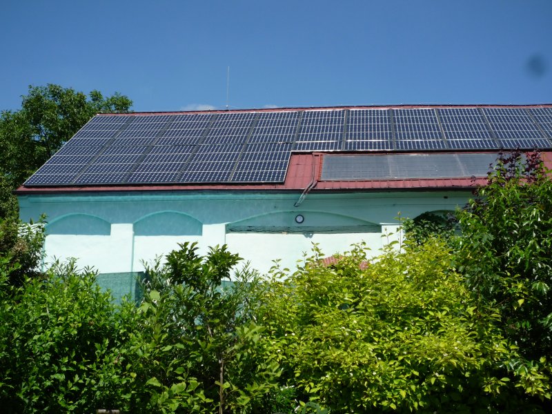 Strešná FVE 50 kW ČR